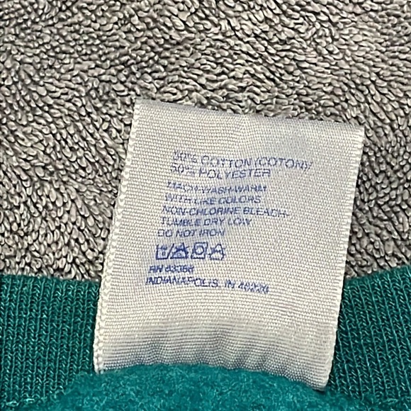 Vintage Miami Dolphins Embroidered NFL Sweatshirt Logo 7 Brand, Men’s XL - Picture 6 of 11